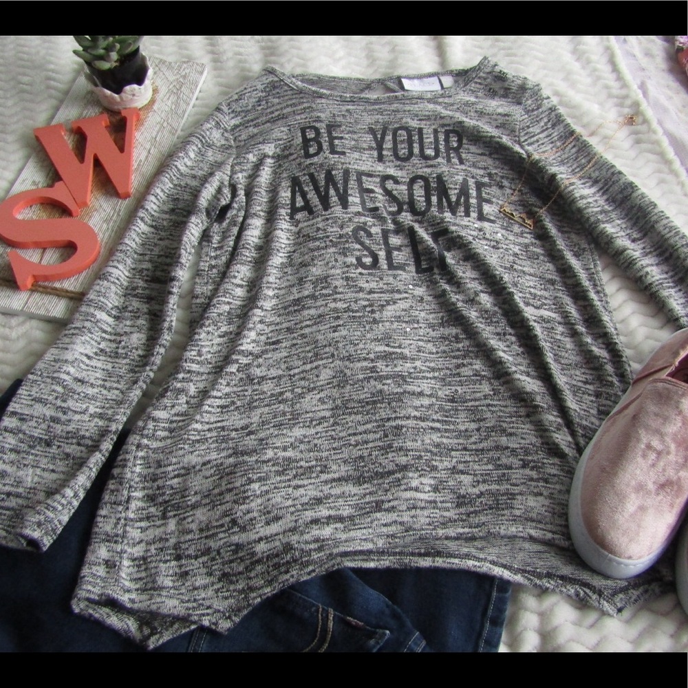 NWT Childrens Place A Bit Of Sparkle Long Sleeve
